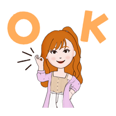 [LINEスタンプ] おっけい^ - ^