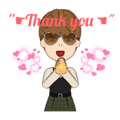 [LINEスタンプ] ラリーのあいさつ