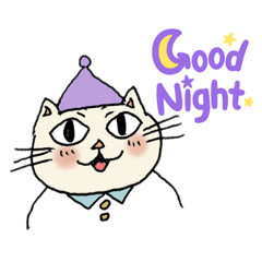 [LINEスタンプ] 猫さんと一緒。