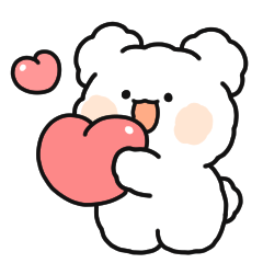 [LINEスタンプ] かわいいミョンイ