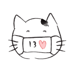 [LINEスタンプ] 動く新しい生活様式で暮らす猫 1