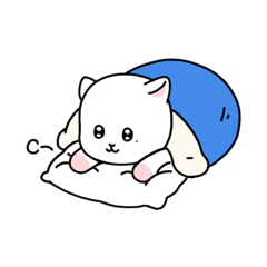 [LINEスタンプ] 怠け者の猫 yangi