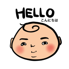 [LINEスタンプ] HELLO HELLO JAMES