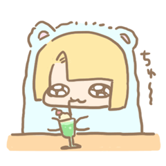 [LINEスタンプ] めろんちゃんです