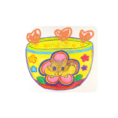 [LINEスタンプ] 可愛い色鉛筆画