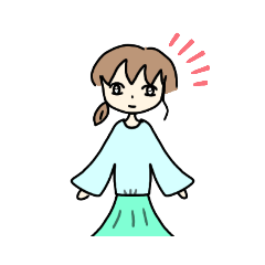 [LINEスタンプ] さわやかな敬語女子スタンプ