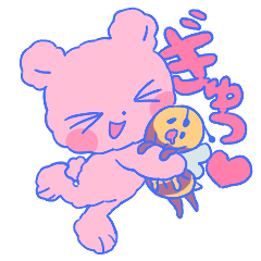 [LINEスタンプ] ピッコ＆ブズズちゃん