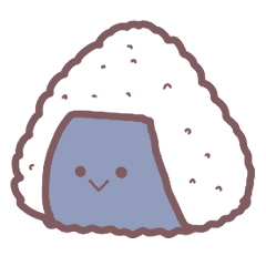 [LINEスタンプ] おにぎりにぎくん