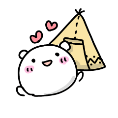 [LINEスタンプ] きゃんぷ。