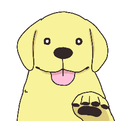 [LINEスタンプ] Adorable Labrador