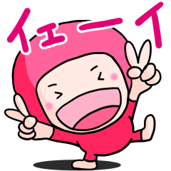 [LINEスタンプ] カラフルあたまちゃんの日常会話スタンプ