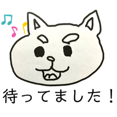 [LINEスタンプ] 白柴LINEスタンプ