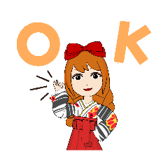 [LINEスタンプ] 袴@morichan