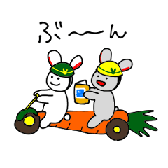 [LINEスタンプ] 物理をするうさぎ2