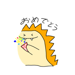 [LINEスタンプ] 恐竜くん.(3)