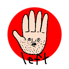 [LINEスタンプ] leftさん