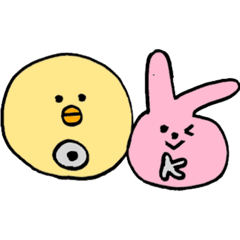 [LINEスタンプ] あご文字あにまるず