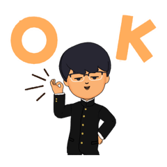 [LINEスタンプ] 高校高校高校高校高校高校