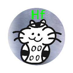 [LINEスタンプ] Hafnium ハム