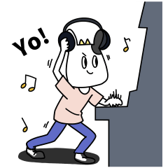 [LINEスタンプ] たうの音ゲ日記