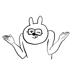 [LINEスタンプ] ガルシオうさぎ3