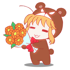 [LINEスタンプ] こぐまエンジェル・ひなたん その2