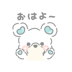 [LINEスタンプ] しあわせクマの日常