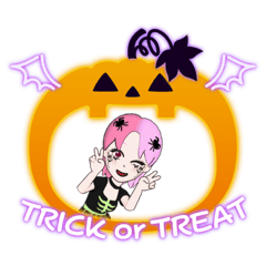 [LINEスタンプ] 『ハロウィン』さくらイベントコス3の画像（メイン）