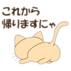 [LINEスタンプ] こねこのみかんちゃん2