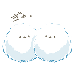 [LINEスタンプ] けだまどり ぴよぴよ4