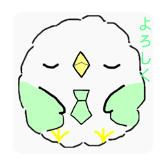 [LINEスタンプ] 手書きした鳥