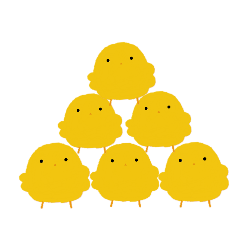 [LINEスタンプ] ひなよこ2