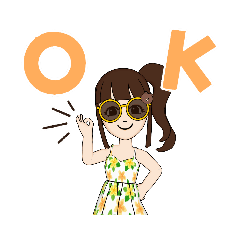 [LINEスタンプ] 夏に向けて～(3)