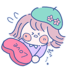 [LINEスタンプ] ゆるゆると使えるあずとひよこ