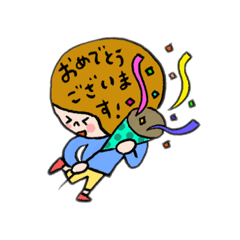 [LINEスタンプ] マッシュヘアのちょっと敬語スタンプ