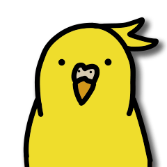 [LINEスタンプ] インコのびぃしぃスタンプ1