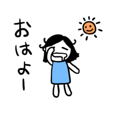 [LINEスタンプ] Daily happy life #1