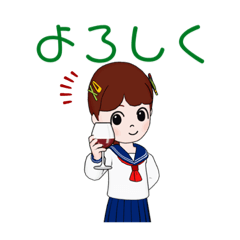 [LINEスタンプ] 学生のほのぼの日常スタンプ