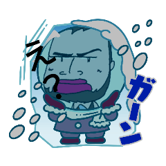 [LINEスタンプ] 色々なときに使える原始人