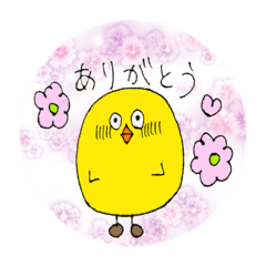 [LINEスタンプ] コッコちゃんとにわとり(2)