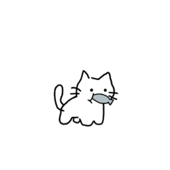 [LINEスタンプ] 自由きままな猫