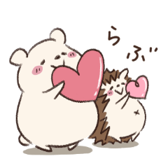 [LINEスタンプ] ハリーくんとしろくま。3