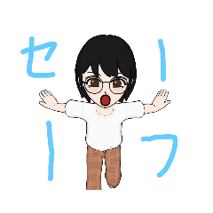 [LINEスタンプ] 普段用スタンプ( ơ ᴗ ơ )