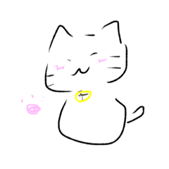 [LINEスタンプ] 素朴なにゃんこシリーズ