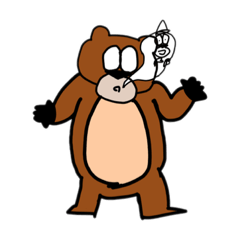 [LINEスタンプ] 熊のスタンプおりじなる