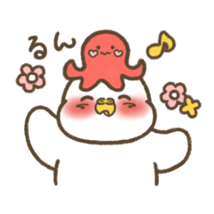 [LINEスタンプ] 鳥ちゃんズの春