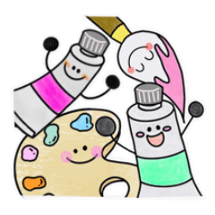 [LINEスタンプ] ぺいんとfriends