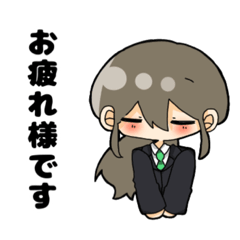 [LINEスタンプ] 営業が持っておきたいスタンプ女性ver