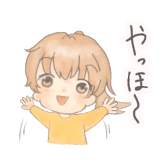 [LINEスタンプ] 明るい女の子！の毎日使えるスタンプ修正版