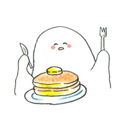 [LINEスタンプ] おやつおばけ